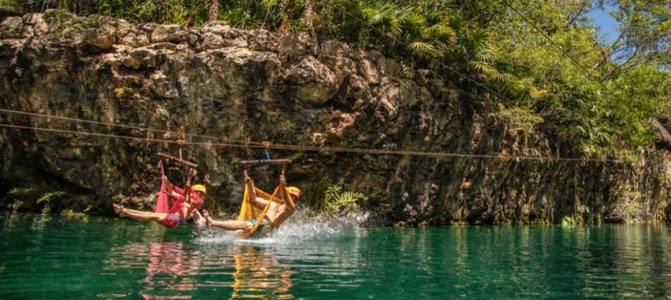 Casa Ticul Hotel 5a Avenida Zipline1 960x430 Casa Ticul Hotel 5a Avenida Zipline1